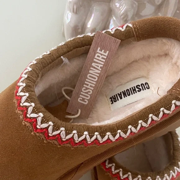 Anthropologie shoes Women's Huggy Genuine Suede Platform Mule with Memory Foam - Picture 7 of 7